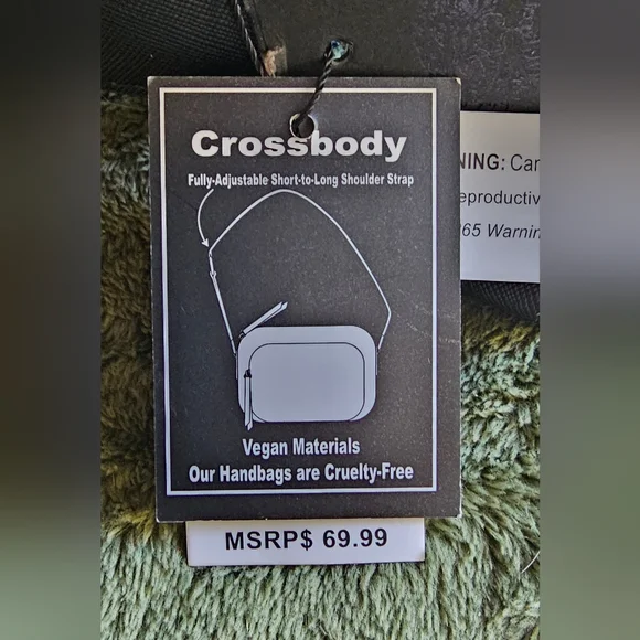 Ed Hardy Black Crossbody Bag - Picture 4 of 5